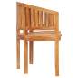 Preview: Bananenbank 120 cm Massivholz Teak Preview: Bananenbank 120 cm Massivholz Teak