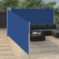 Preview:  Ausziehbare Seitenmarkise Blau 140 x 1000 cm