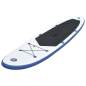 Preview:  Stand Up Paddle Surfboard SUP Aufblasbar Blau und Weiß