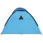 Preview:  Camping-Zelt Iglu 650x240x190 cm 8 Personen Blau