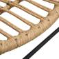 Preview:  Gartenstuhl Poly Rattan Hellbraun