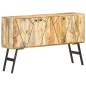 Preview:  Sideboard 118x30x75 cm Massivholz Mango