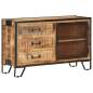 Preview:  Sideboard 100×31×60 cm Raues Mango-Massivholz 