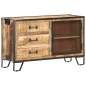 Preview:  Sideboard 100×31×60 cm Raues Mango-Massivholz 