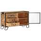 Preview:  Sideboard 100×31×60 cm Raues Mango-Massivholz 