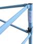 Preview:  Profi-Partyzelt Faltbar 3x4 m Stahl Blau