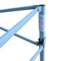 Preview:  Profi-Partyzelt Faltbar 3×4 m Stahl Blau