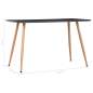 Preview:  Esstisch Grau und Eichefarben 120×60×74 cm MDF