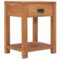 Preview:  Nachttisch 35x35x50 cm Massivholz Teak