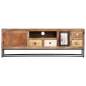 Preview:  TV-Schrank 120 × 30 × 40 cm Recyceltes Massivholz