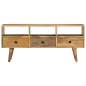 Preview:  TV-Schrank 110×36×50 cm Massivholz Mango