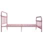 Preview:  Bettgestell Rosa Metall 180x200 cm