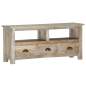 Preview:  TV-Schrank 110x30x50 cm Massivholz Mango