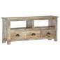 Preview:  TV-Schrank 110x30x50 cm Massivholz Mango