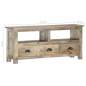 Preview:  TV-Schrank 110x30x50 cm Massivholz Mango