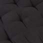 Preview:  Palettenkissen Baumwolle 120×40×7 cm Schwarz