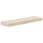 Preview:  Palettenkissen Baumwolle 120×40×7 cm Beige
