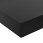 Preview:  Schweberegale 2 Stk. Schwarz 40x20x3,8 cm