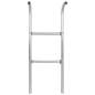 Preview: 2-stufige Trampolinleiter Stahl Silbern 102,6 cm