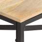 Preview:  Couchtisch 68 x 68 x 35 cm Massivholz Mango
