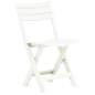Preview:  Klappbare Gartenstühle 2 Stk. Kunststoff Weiß