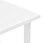 Preview:  Gartentisch Weiß 80 x 75 x 72 cm Kunststoff