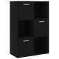 Preview:  Lagerschrank Schwarz 60x29,5x90 cm Holzwerkstoff