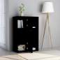 Preview:  Lagerschrank Schwarz 60x29,5x90 cm Holzwerkstoff