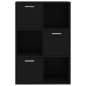 Preview:  Lagerschrank Schwarz 60x29,5x90 cm Holzwerkstoff