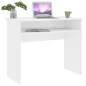 Preview:  Schreibtisch Hochglanz-Weiß 90x50x74 cm Holzwerkstoff