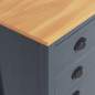 Preview:  Sideboard Hill Grau 79x40x80 cm Massivholz Kiefer