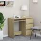 Preview:  Schreibtisch Sonoma-Eiche 90x45x76 cm Holzwerkstoff