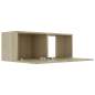 Preview:  TV-Schrank Sonoma-Eiche 80x30x30 cm Holzwerkstoff
