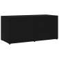 Preview:  TV-Schrank Schwarz 80x34x36 cm Holzwerkstoff