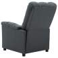 Preview:  Push Back Massagesessel Hellgrau Stoff