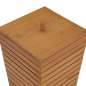 Preview:  Wäschekorb 30×30×45 cm Teak Massivholz