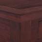 Preview:  Couchtisch Klassisch Braun 68x68x30 cm Massivholz Mahagoni 