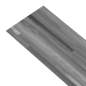 Preview:  PVC-Laminat-Dielen 5,02 m² 2 mm Selbstklebend Gestreift Grau