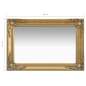 Preview:  Wandspiegel im Barock-Stil 60x40 cm Golden