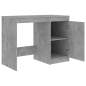 Preview:  Schreibtisch Betongrau 140x50x76 cm Holzwerkstoff