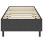 Preview:  Boxspringbett Dunkelgrau Stoff 90x200 cm 