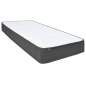 Preview:  Boxspringbett Dunkelgrau Stoff 90x200 cm 