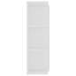 Preview:  Bad-Spiegelschrank Weiß 80x20,5x64 cm Holzwerkstoff