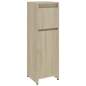 Preview:  Badezimmerschrank Sonoma-Eiche 30x30x95 cm Holzwerkstoff