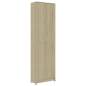 Preview:  Garderobenschrank Sonoma-Eiche 55x25x189 cm Holzwerkstoff