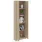 Preview:  Garderobenschrank Sonoma-Eiche 55x25x189 cm Holzwerkstoff