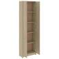 Preview:  Garderobenschrank Sonoma-Eiche 55x25x189 cm Holzwerkstoff