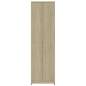 Preview:  Garderobenschrank Sonoma-Eiche 55x25x189 cm Holzwerkstoff