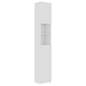 Preview:  Badezimmerschrank Hochglanz-Weiß 32x25,5x190 cm Holzwerkstoff
