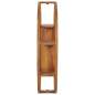 Preview:  Wandregal Yin und Yang 100x20x100 cm Teak Massivholz 